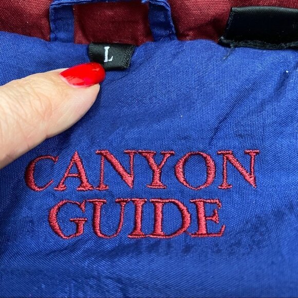 Canyon Guide Vintage Colorblock Winter Jacket - Picture 5 of 8